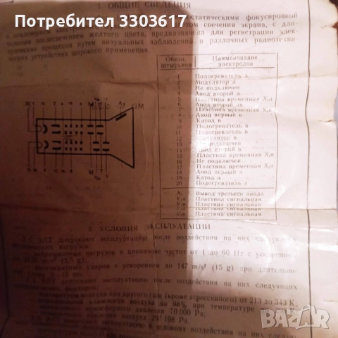 16ЛО2В  тръба, снимка 3 - Друга електроника - 51962283