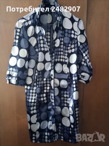 Дамска рокля - сатен , снимка 4 - Рокли - 48640755