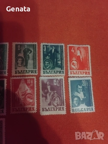 Лот стари пощенски марки, снимка 3 - Филателия - 53016610