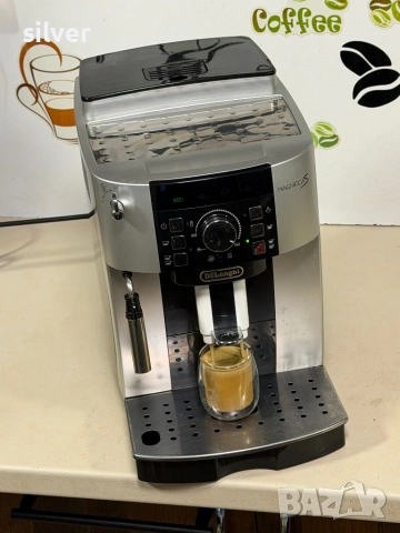 Кафемашина кафе автомат delonghi magnifica S с гаранция, снимка 9 - Кафемашини - 53265732