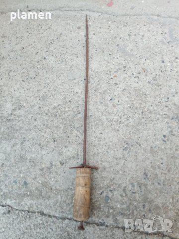 Част от стар уред за обработка на вълна, снимка 1