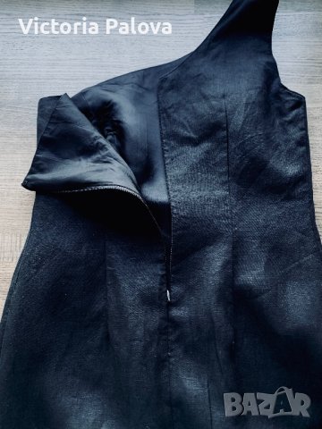 Елегантна рокля лен Италия, снимка 8 - Рокли - 44280119