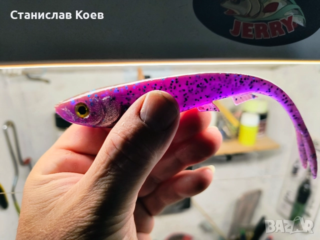 силиконови примамки Tanos PELAGIC 165mm, снимка 8 - Такъми - 43216923