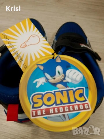 Детски светещи маратонки Sonic, снимка 4 - Детски маратонки - 54220671