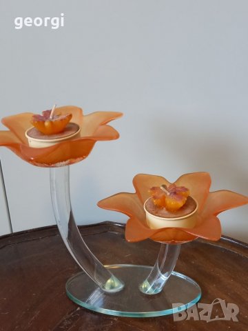 Свещник от цветно стъкло   4/3