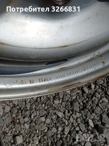 ФИАТ Fiat 127 джанти 13" цола , снимка 3 - Гуми и джанти - 54098297