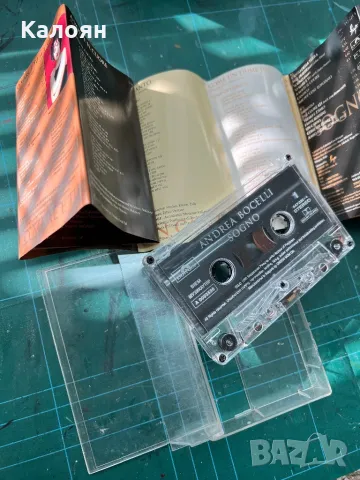 Аудио касета на Андеа Бочели  - SOGNO, снимка 5 - Аудио касети - 48833559