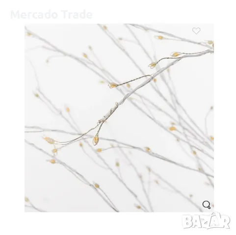 Декоративна коледна елха Mercado Trade, 689 LED лампички, Топла бяла светлина, 180см. , снимка 4 - Декорация за дома - 47875127