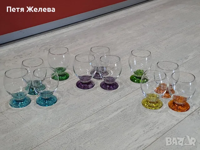 Чаши със цветно дъно-250мл , снимка 3 - Чаши - 56375293