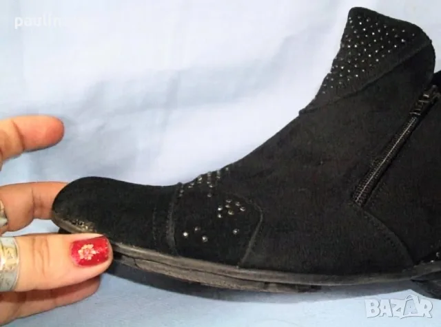 Три различни чифта / Дамски боти Adams Boots и България / естествена кожа и велур , снимка 18 - Дамски боти - 12284028