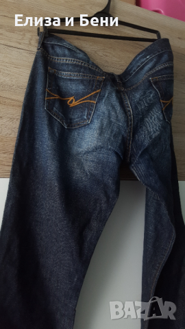 Дънки тъмен деним прави Big Blue, снимка 3 - Дънки - 36429126