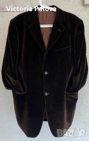 Луксозно кадифено сако MEDITERRANEA Италия, снимка 6 - Сака - 53225874