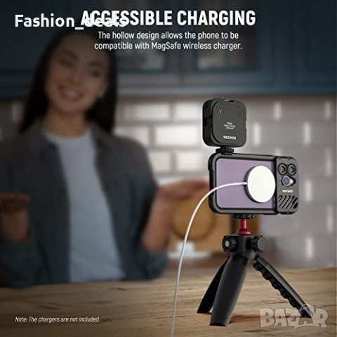 Нова Клетка за телефон NEEWER за iPhone 14 Pro Max стабилизатор Айфон, снимка 6 - Аксесоари за Apple - 40671572