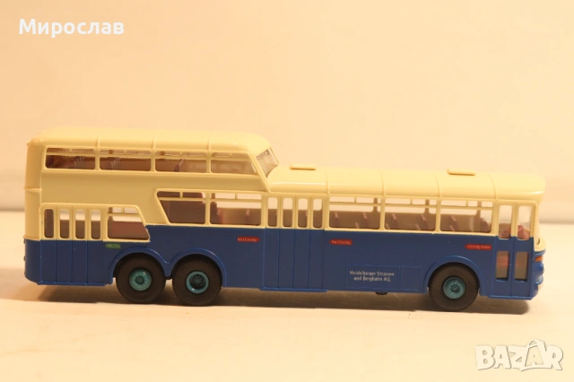 BREKINA H0 1/87 MERCEDES АВТОБУС МОДЕЛ КОЛИЧКА ИГРАЧКА, снимка 6 - Колекции - 54028586