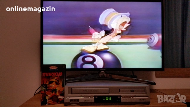 Видеокасета " Пинокио-Капитан Балу " VHS, снимка 11 - Други жанрове - 54083456