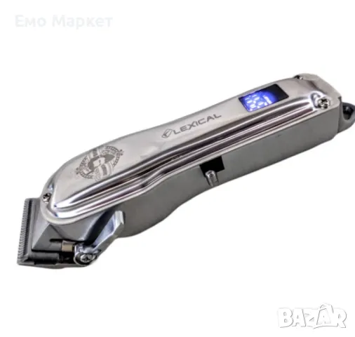 Машинка за подстригване с метален корпус и LSD дисплей Lexical LHC-5672 8W, 2200mAh, USB зарядно, снимка 4 - Машинки за подстригване - 49394094