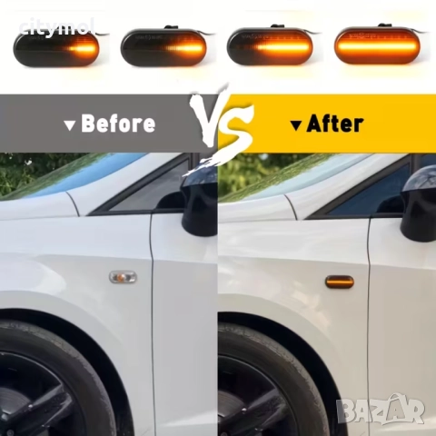 Бягащи/динамични мигачи, Dynamic LED за VW, Seat, Skoda и Ford