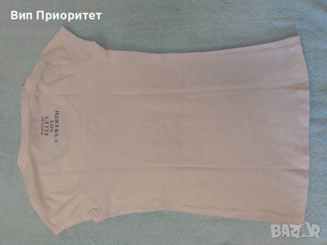  Бяла тениска DOLCE & GABBANA с Дженифър Лопес , италианска, снимка 6 - Тениски - 37249777