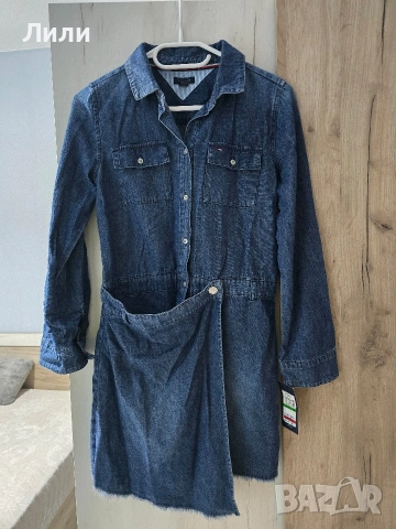 Детска нова рокля Tommy  Hilfiger години от 12 до 14