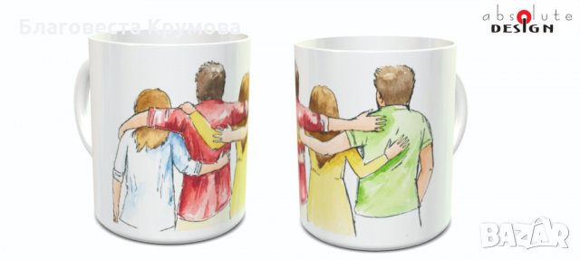 Чаши за приятели, снимка 3 - Чаши - 33758560