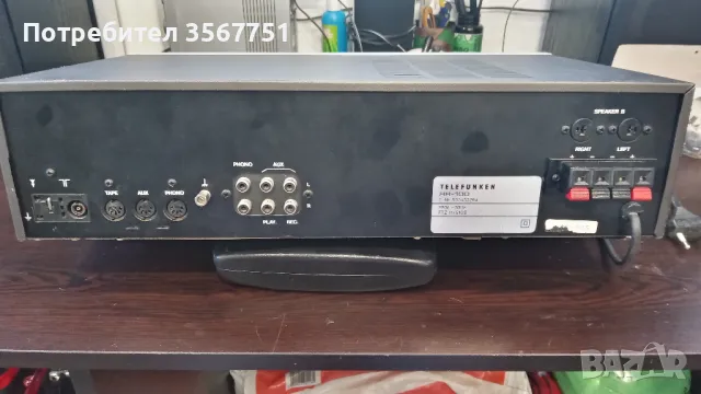 FM/AM RESEIVER TELEFUNKEN RR100, снимка 6 - Ресийвъри, усилватели, смесителни пултове - 48041853