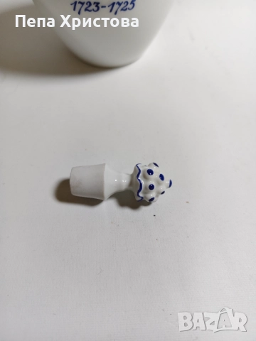 Колекционерски комплект за ликьор от немски порцелан Meissen , снимка 11 - Сервизи - 52596017