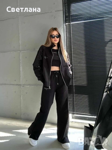 НАМАЛЕН Дамски екип Guess 3 части, снимка 3 - Спортни екипи - 52904765