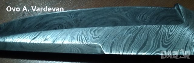 ръчно изработен нож Дамаскус/Мокуме, снимка 2 - Ножове - 35227300