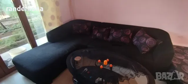 ъглов диван 3 части + възглавници, снимка 2 - Дивани и мека мебел - 47634662