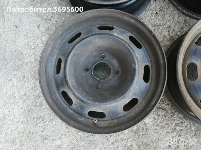 Peugeot Пежо 307 308 железни джанти железна джанта, снимка 5 - Гуми и джанти - 50066543