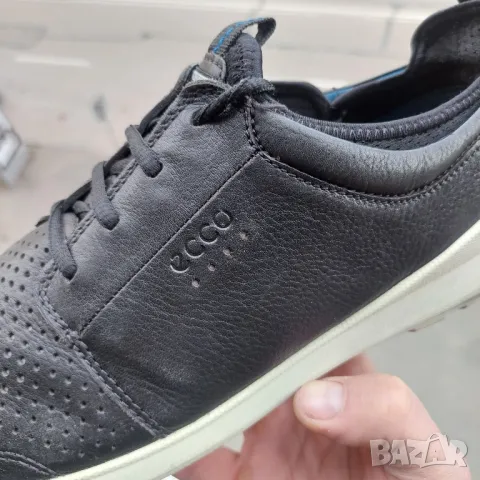Кожени обувки Ecco Leather Transit Tie номер 46, снимка 4 - Други - 48631747