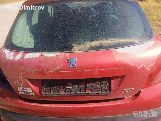 Багажник заден капак Peugeot 207 Hatchback (02.2006 - 12.2015), , снимка 2 - Части - 51695045