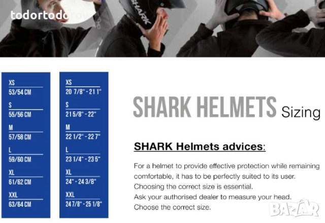 Мото Каска за мотор SHARK SPARTAN RS CARBON XBOT Black/White, снимка 7 - Аксесоари и консумативи - 51895488
