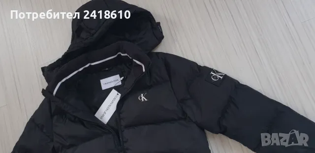 Calvin Klein Mens Down Water Repellent Jacket Size M НОВО! ОРИГИНАЛ! Мъжко Зимно пухено Яке!