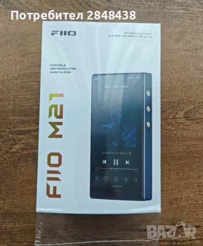 НОВ Fiio Music Player M21 Blue