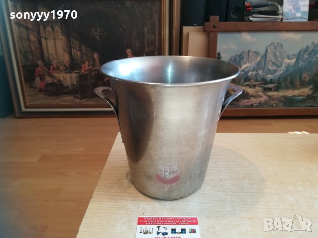 иноксова купа за лед 24х21см от франция, снимка 3 - Колекции - 31852895