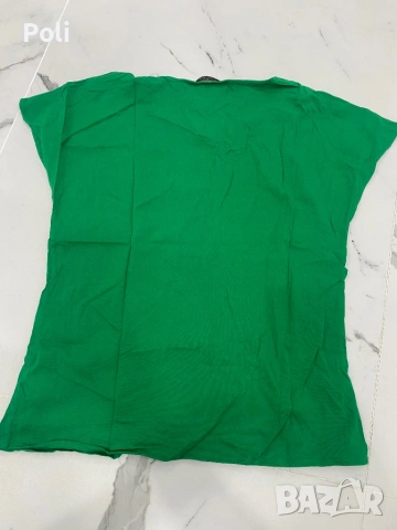 Копринена тениска Massimo Dutti, снимка 3 - Тениски - 54266466