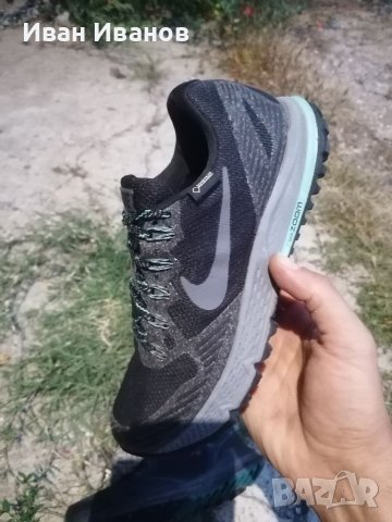 Водоустойчеви маратонки Nike Air Zoom Wildhorse 3 GTX  gore-tex номер 40-40,5 , снимка 11 - Маратонки - 30508866