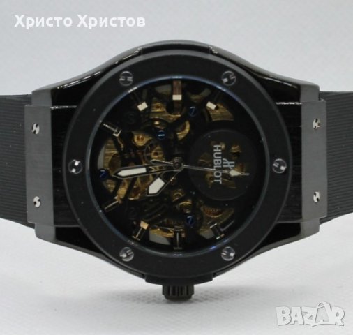 Луксозен мъжки часовник Hublot Big  Bang Geneve Vendome Skeleton , снимка 9 - Мъжки - 32515449