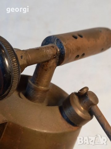 Стара френска бензинова горелка , снимка 5 - Антикварни и старинни предмети - 38862312