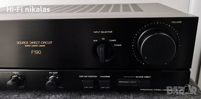 стерео усилвател SONY TA-F190, снимка 4 - Ресийвъри, усилватели, смесителни пултове - 44396268