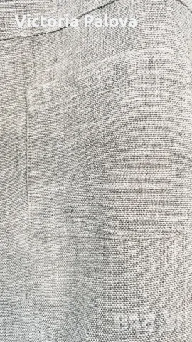 Риза от груб лен  BARDEHLE vintage , снимка 5 - Ризи - 47914671