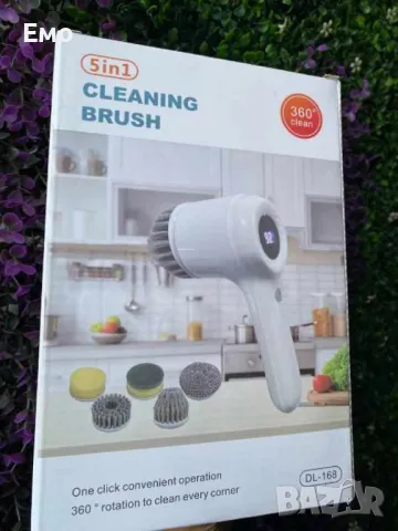 Многофункционална електрическа четка за почистване 5 в 1, снимка 4 - Други стоки за дома - 48525102