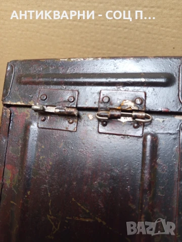 Стара Метална Военна Кутия., снимка 4 - Антикварни и старинни предмети - 51371002
