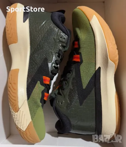 Nike Air Jordan Zion 1 Bayou Boys Carbon Green Black DA3130-300, снимка 5 - Спортни обувки - 48816857