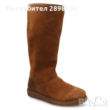 Зимни дамски ботуши от велур Катрин