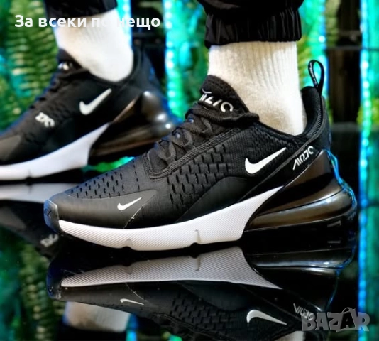 Nike Мъжки Черни Маратонки👟Мъжки Спортни Обувки В Черен Цвят Найк Код P1191