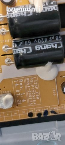 Захранваща платка , BN44-00697A, L32SF_ESM ,PSLF720S06A, SAMSUNG UE32J5100AWXBT, снимка 4 - Части и Платки - 38264446