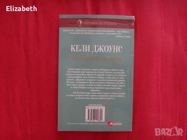 Изгубената Мадона - Кели Джоунс, снимка 2 - Художествена литература - 53081214