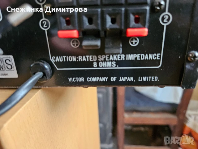Стерео ресийвър JVC, снимка 9 - Ресийвъри, усилватели, смесителни пултове - 51098464